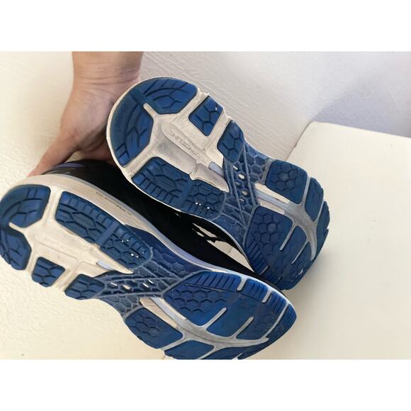 Asics Kayano Women's Running Shoes Sneakers Black Blue Size 10.5 - Picture 4 of 7